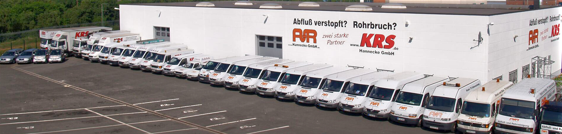 Rohrreinigung Gelsenkirchen - Hannecke GmbH 5 Hannecke Rohrreinigung und Abflussreinigung Fahrzeuge und Firma